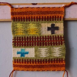 Coal Mine Tiny Rug - Tammy Martin