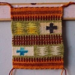 Coal Mine Tiny Rug - Tammy Martin Coal Mine Tiny Rug - Tammy Martin