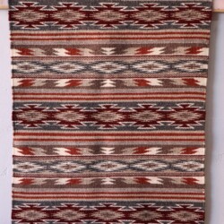 Navajo Wide Ruins - Natural Dyes - Juanita B. Tsosie