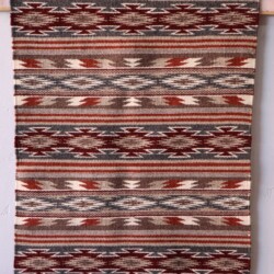 Navajo Wide Ruins - Natural Dyes - Juanita B. Tsosie