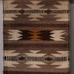 Chinle Handspun Handdyed Natural Color Navajo Rug - Beverly Ellen