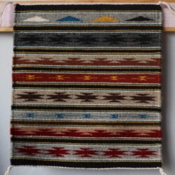 4 Sacred Mountains- Navajo Rug - Amelda Gray