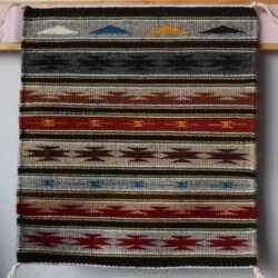 4 Sacred Mountains- Navajo Rug - Amelda Gray
